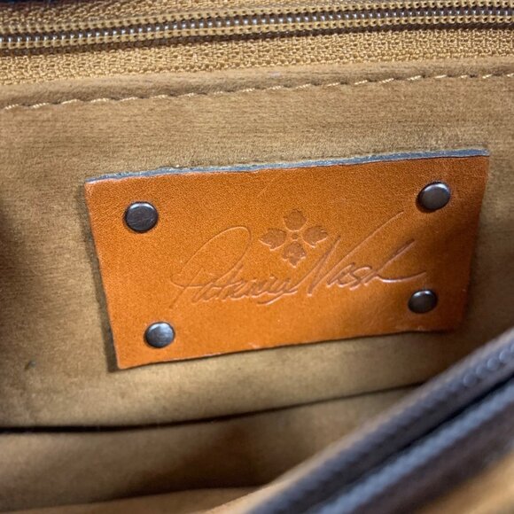 PATRICIA NASH Bianco Organizer Braided Crossbody Bag Trifold Wallet Wristlet EUC - Picture 12 of 16